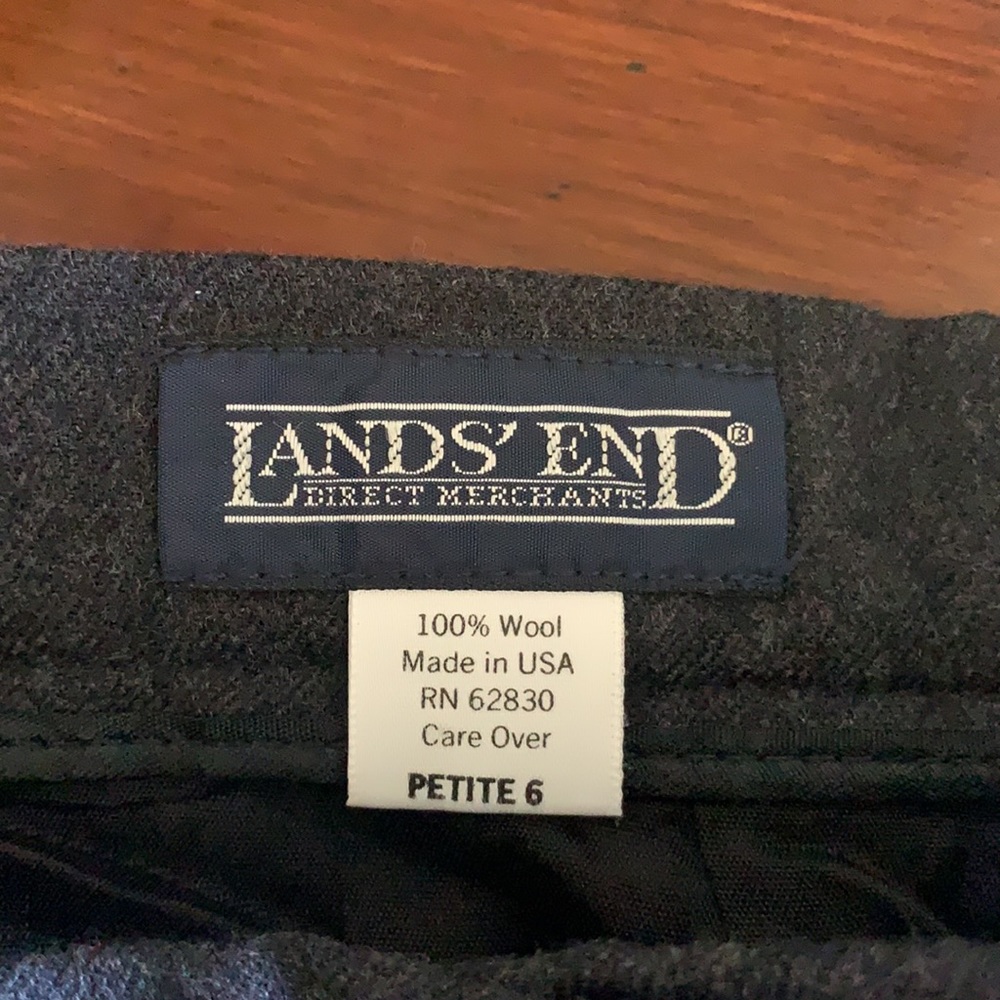 Lands End wool pants - Picture 3 of 8